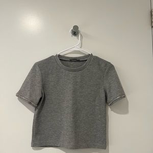 Zara Rhinestones TShirt